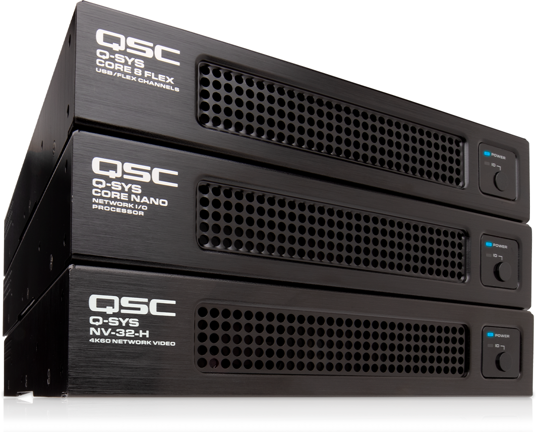 QSYS™ NV32-H Core Capable Network Video Endpoint