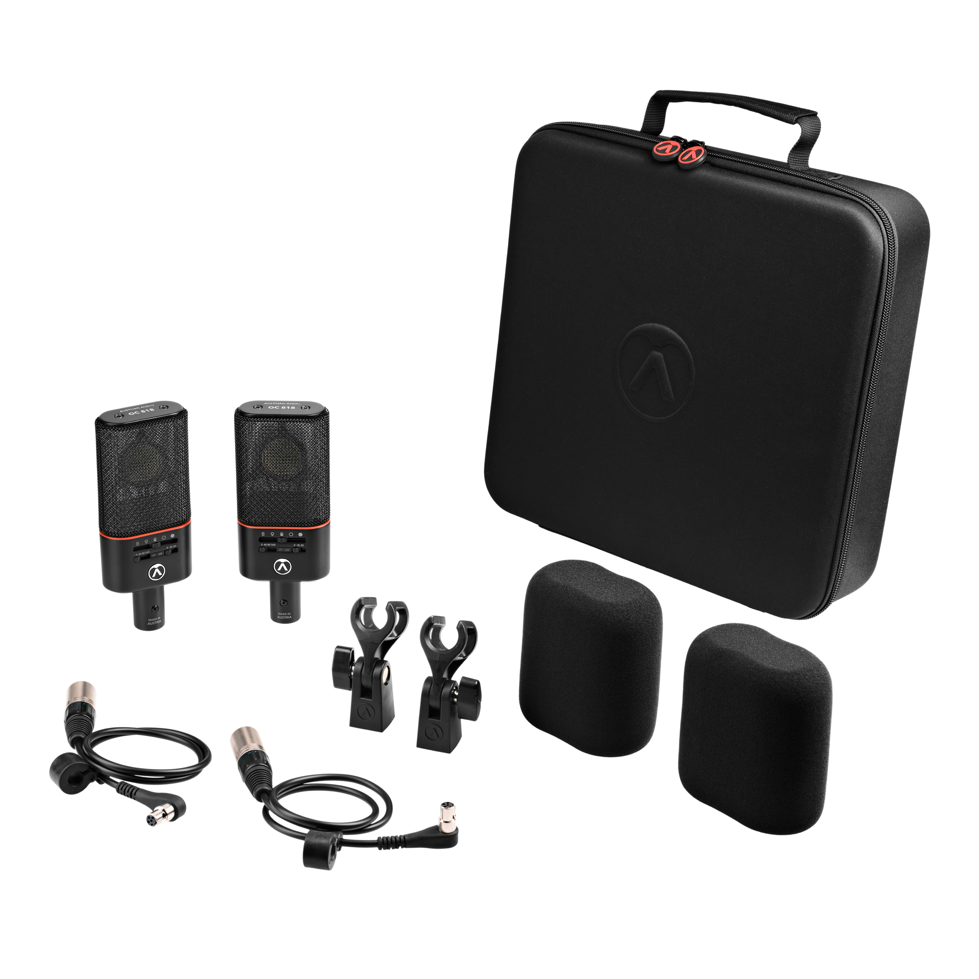 AUSTRIAN AUDIO OC818 Black Dual Set GO