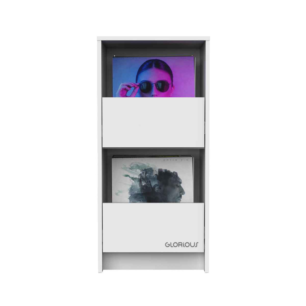 GLORIOUS Vinyl Vault White