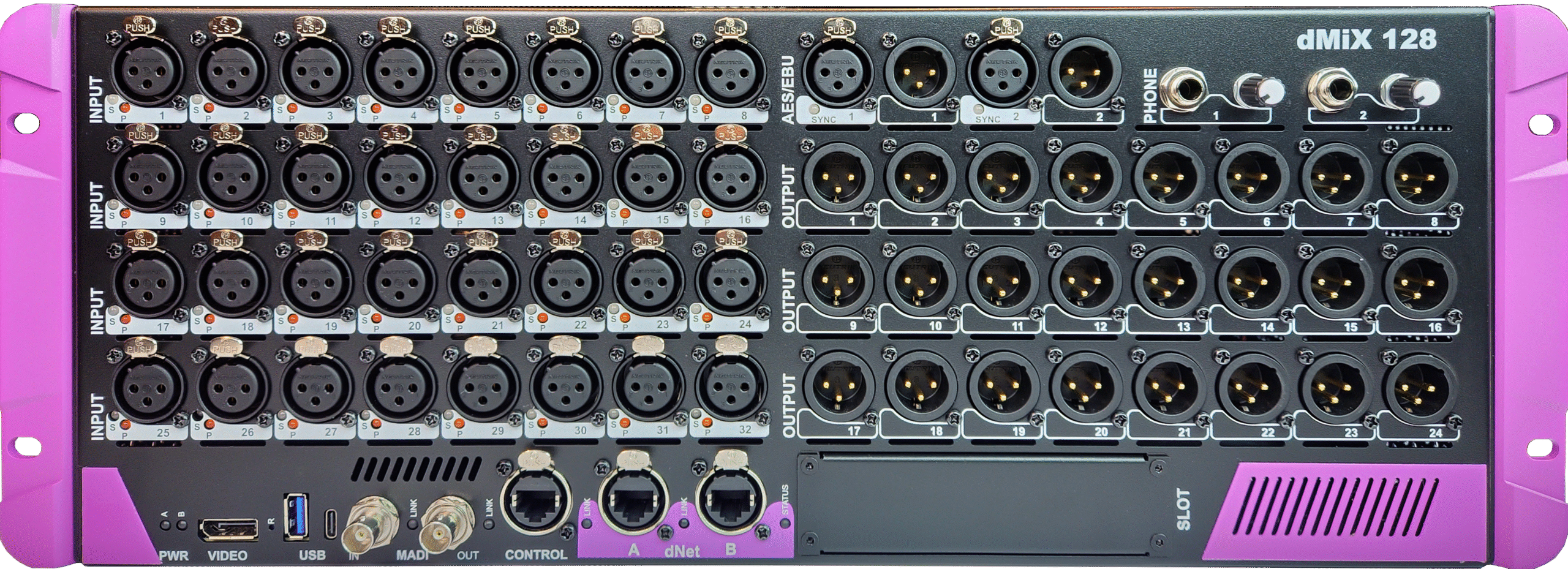 VIOLET AUDIO dMix 128 - 128 Channel High Performance Digitalmischpult