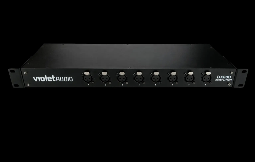 VIOLET AUDIO DX08B - Passiver 8-Kanal-2-Wege-Audiosignal-Splitter