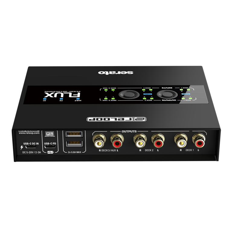 RELOOP Flux     USB-C DVS interface