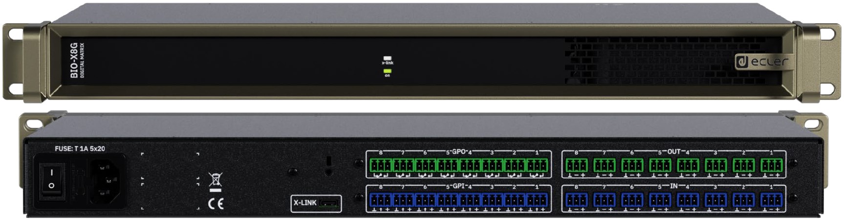 ECLER PLEX-Series BIOX8G  Expansion