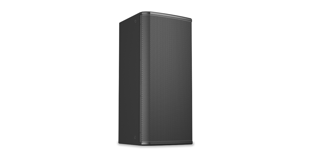 QSYS™ PL-Series PL-DC12 Black     Point Source Loudspeaker