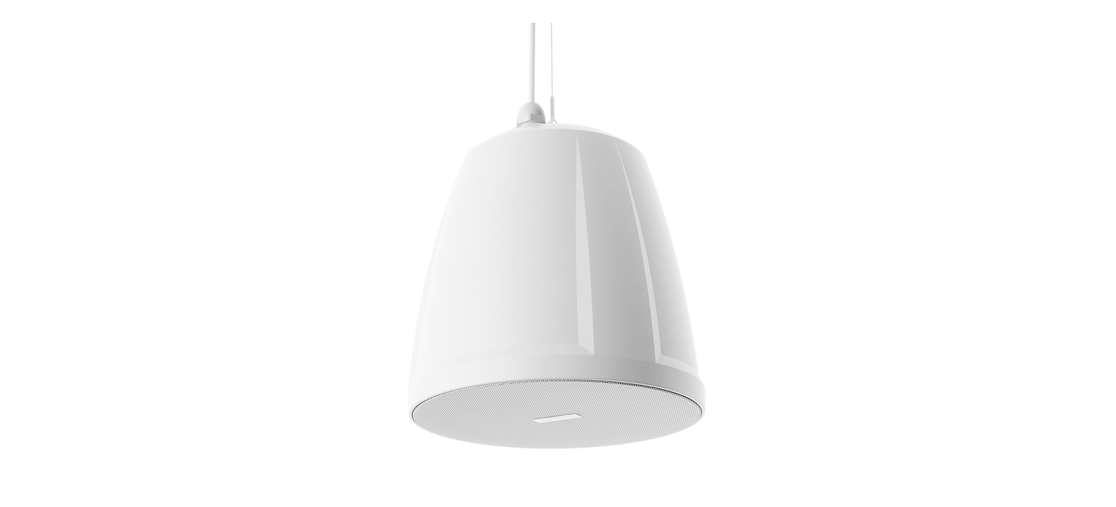 QSYS™ NL P4 WH   PoE Pendant Lautsprecher