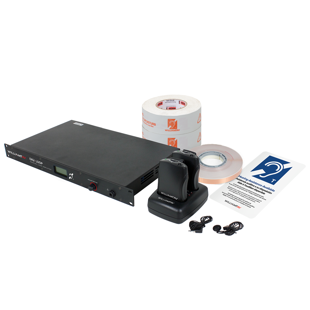 WILLIAMS AV DL107 SYS Induction Loop System