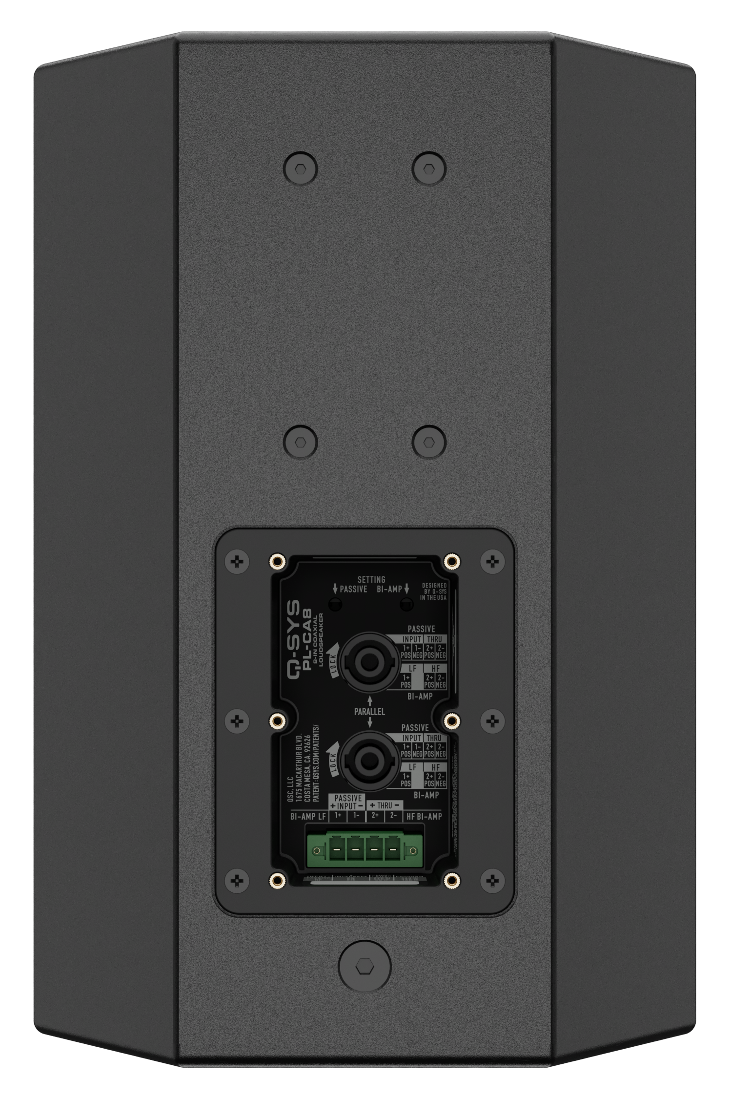 QSYS™ PL-Series PL-CA8 Coaxial Point Source Loudspeaker