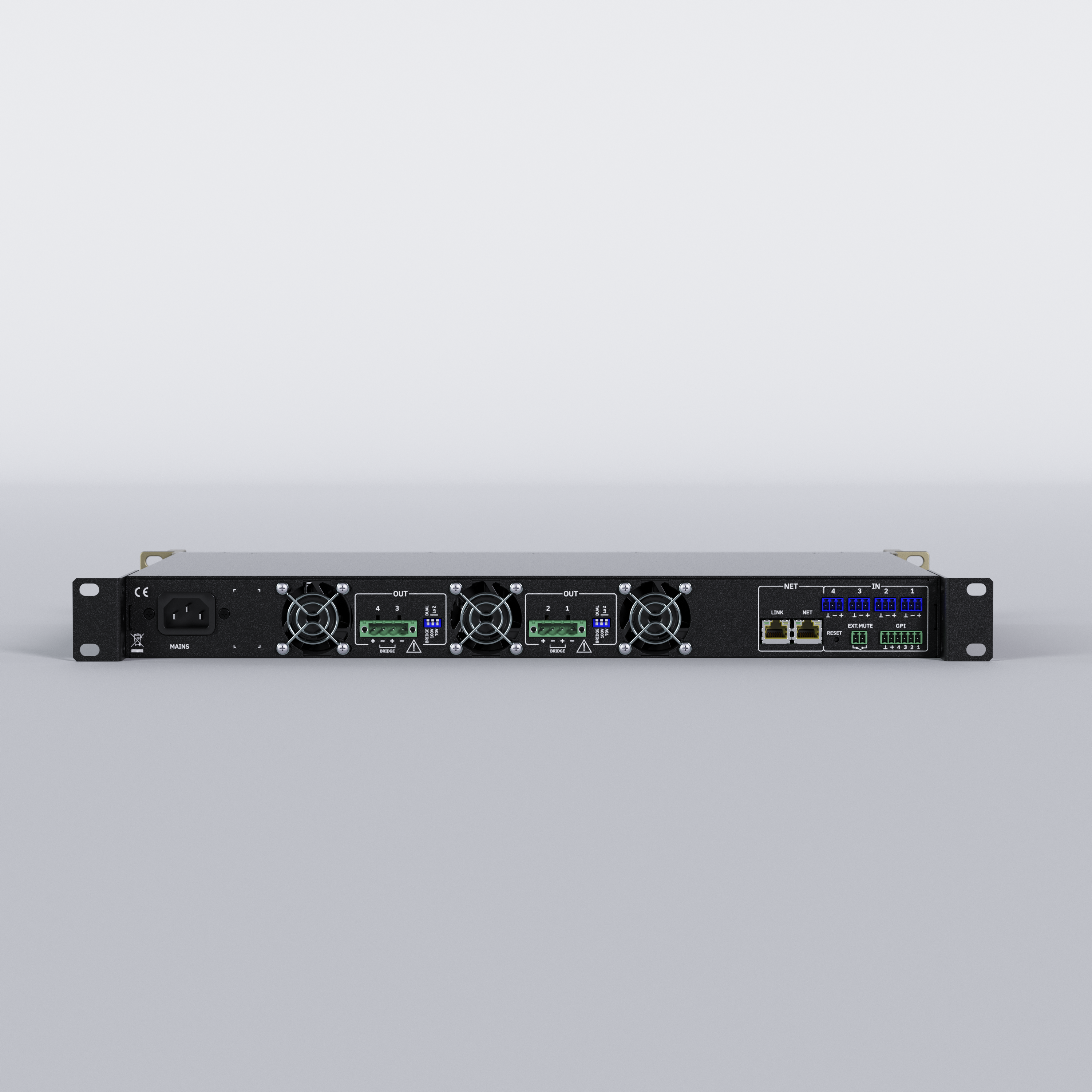 ECLER DARA4B-150     4x150W DSP Amplifier