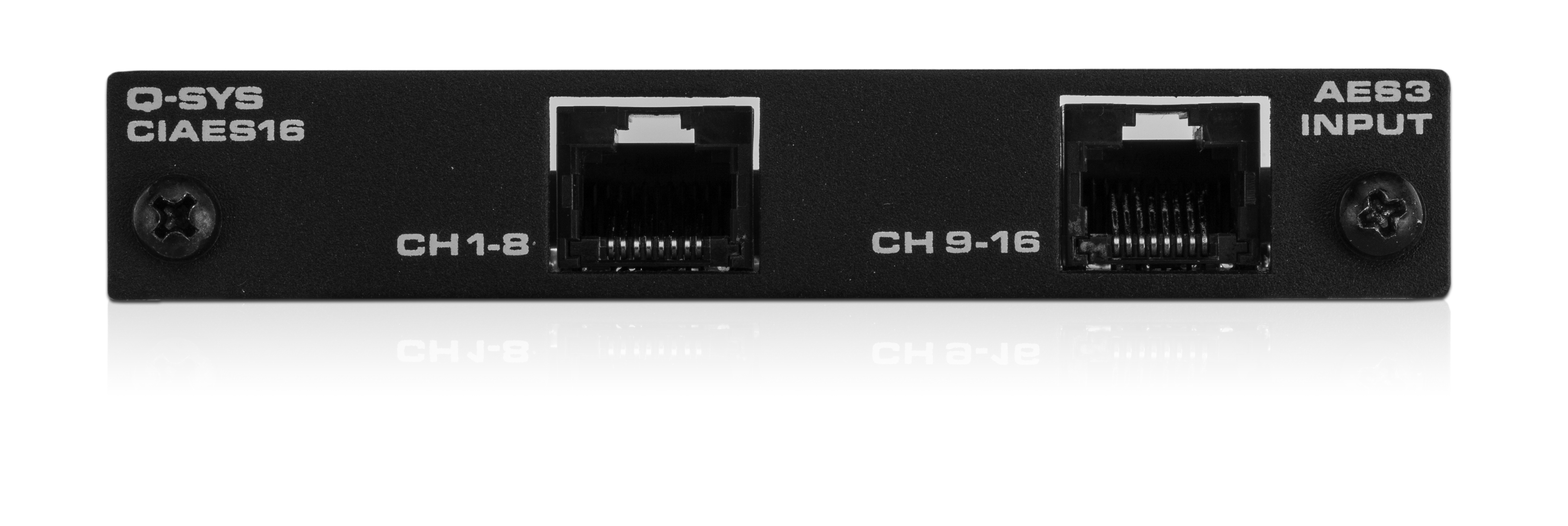 QSYS™ Einschubkarte CIAES16 AES-3