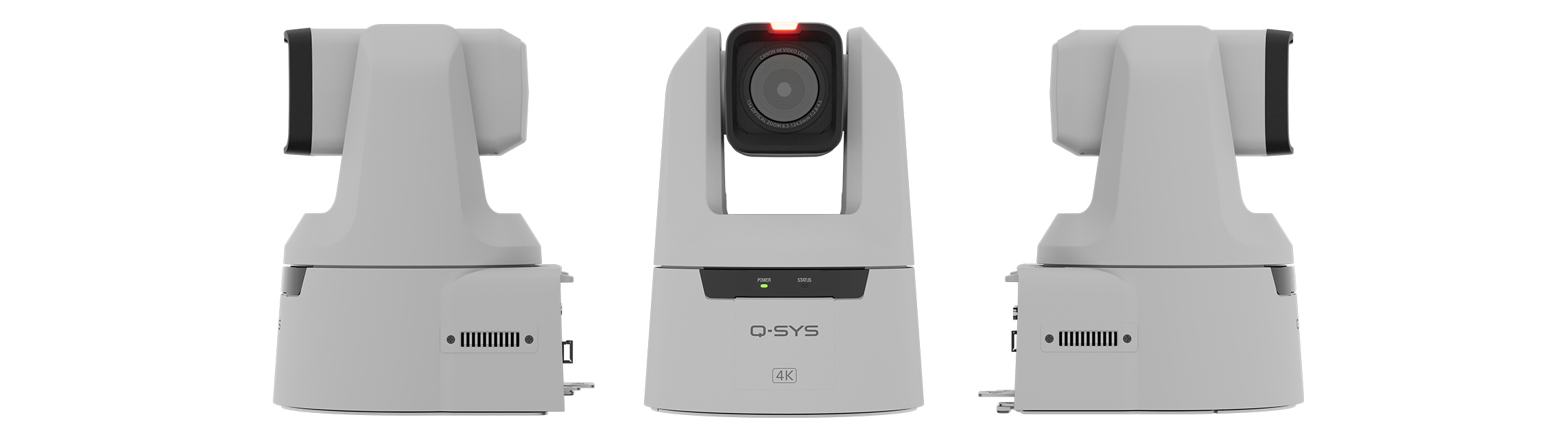 QSYS™ NC Pro15X WH    PTZ Network Conference Camera White