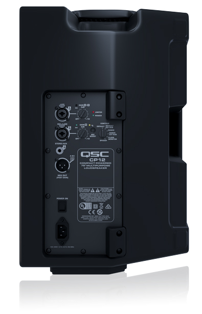 QSC CP-Series CP12 Compact Powered Loudspeaker