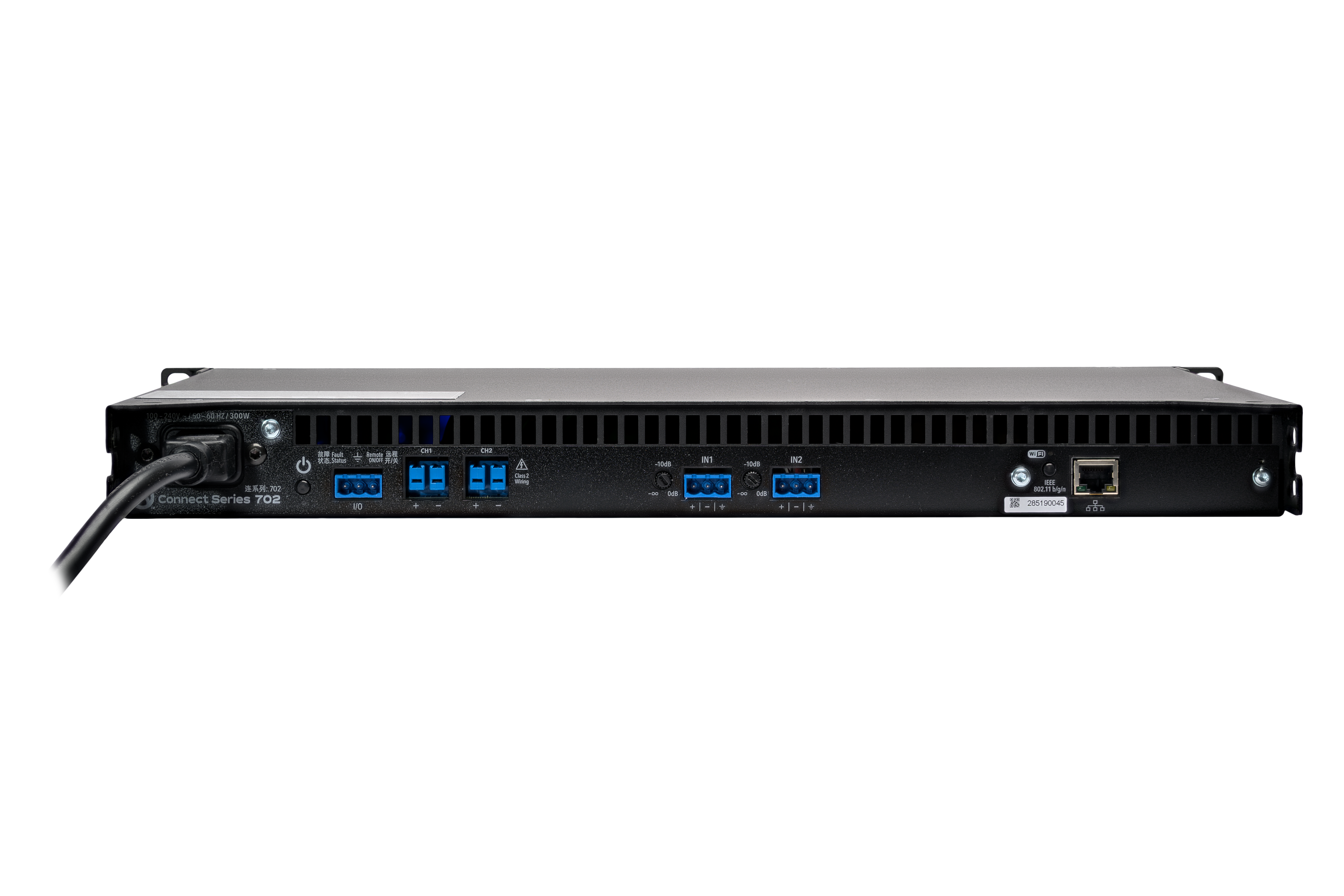 LEA Professional CS702     2x700W intelligent Amplifier