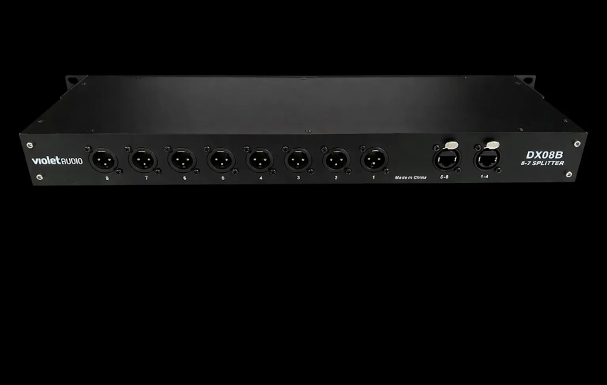 VIOLET AUDIO DX08B - Passiver 8-Kanal-2-Wege-Audiosignal-Splitter
