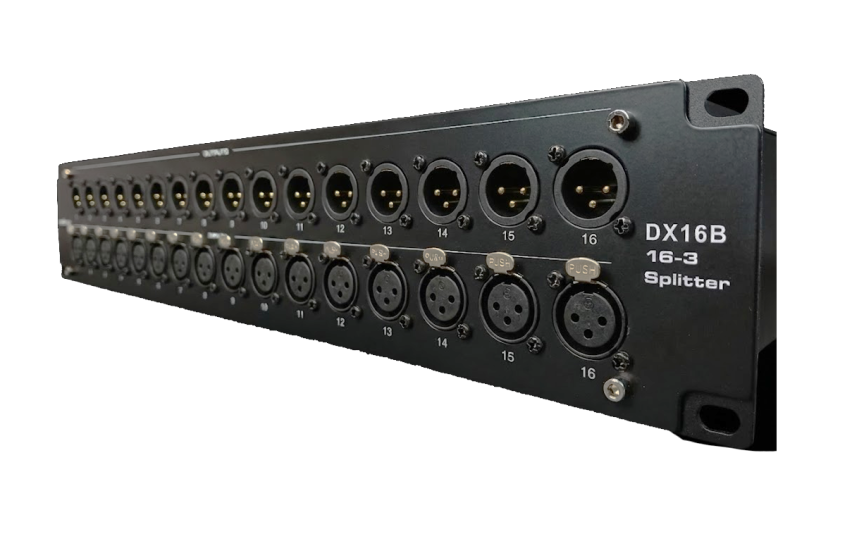 VIOLET AUDIO DX16B - 16-Kanal, 3-fach passiver Audio-Signal-Splitter