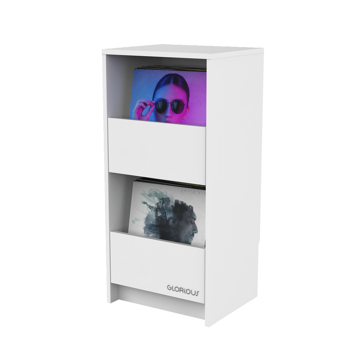 GLORIOUS Vinyl Vault White