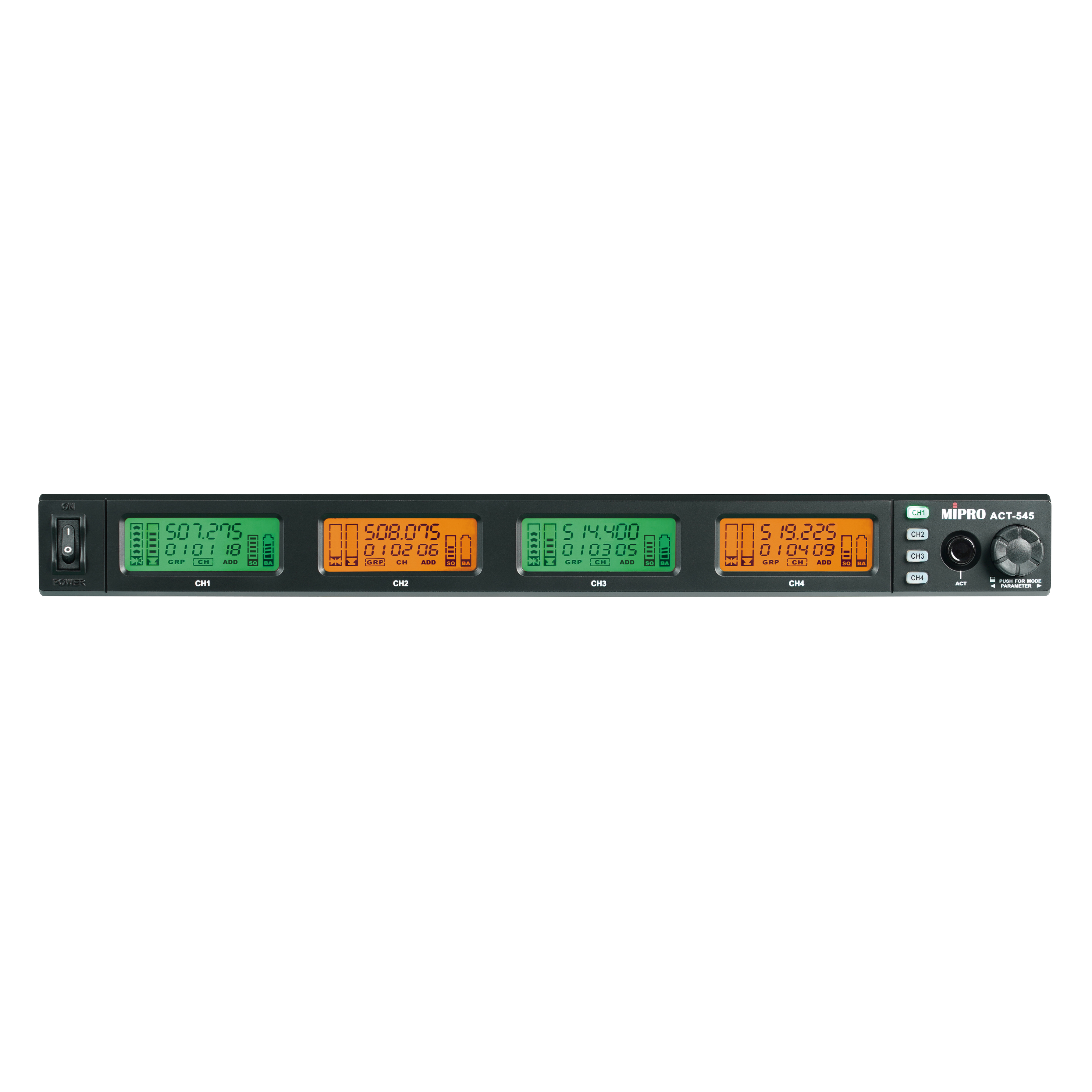 MIPRO 500-Series ACT545 (5A)  Quad Receiver 24MHz