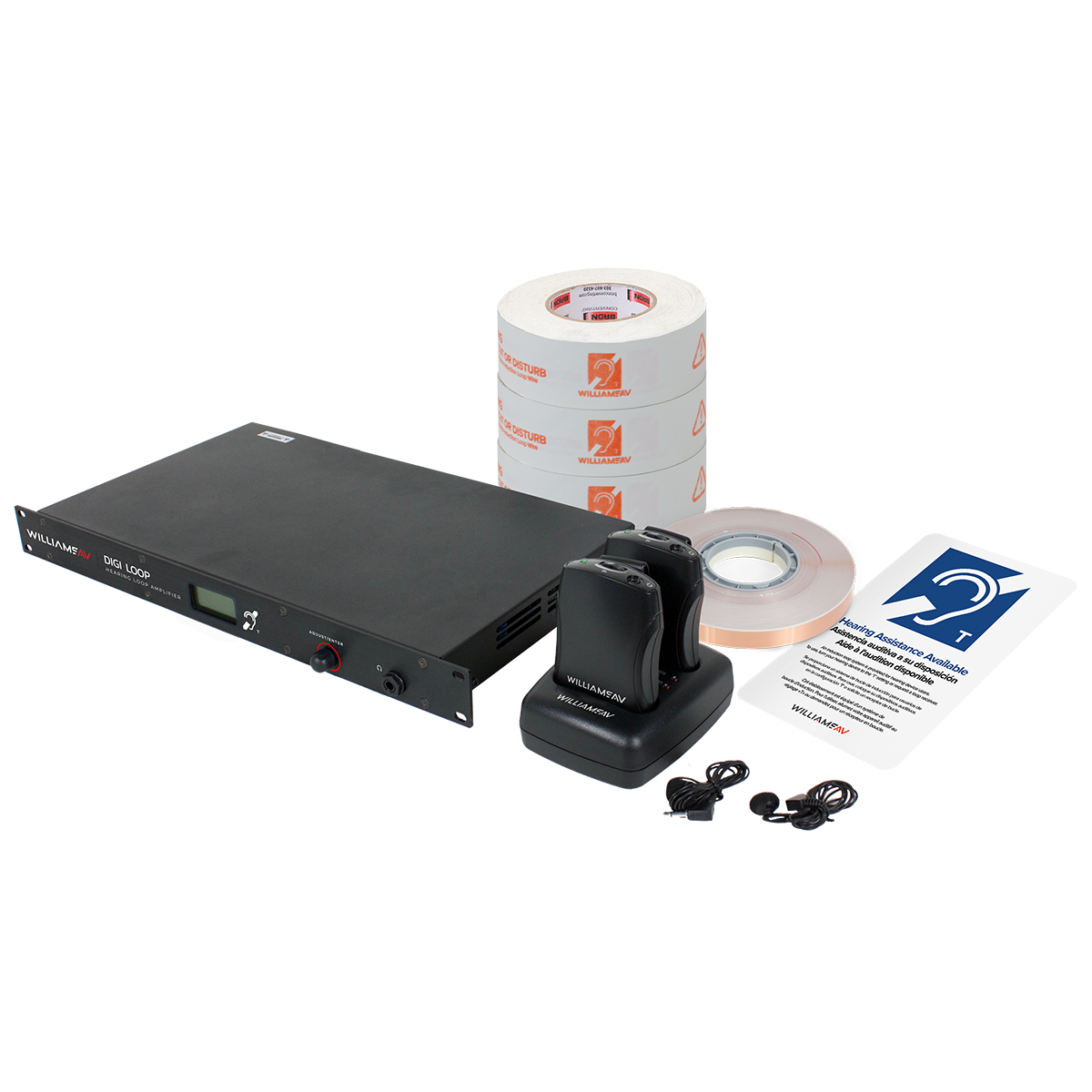 WILLIAMS AV DL207 SYS D Induction Loop System