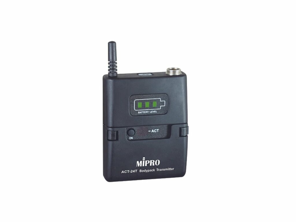 MIPRO 2400-Series ACT24T Bodypack Transmitter 2.4GHz AA-Batterie