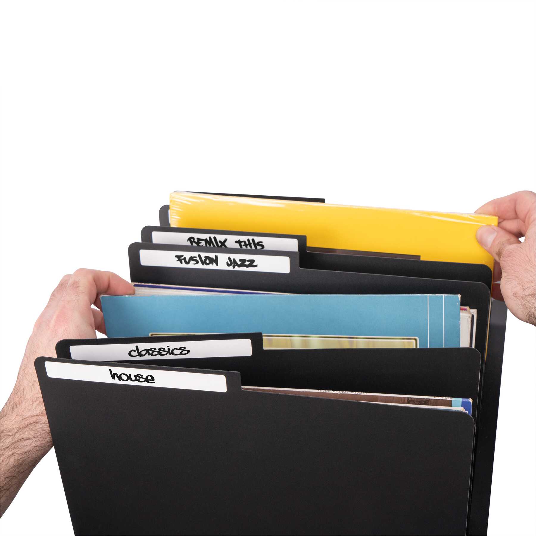 GLORIOUS Vinyl Divider Black Set (6Stk.)