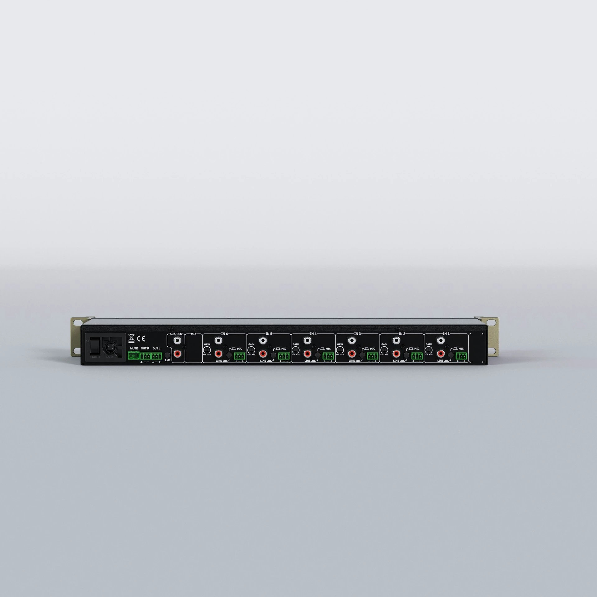 ECLER SAMI 612     6CH Rackmixer