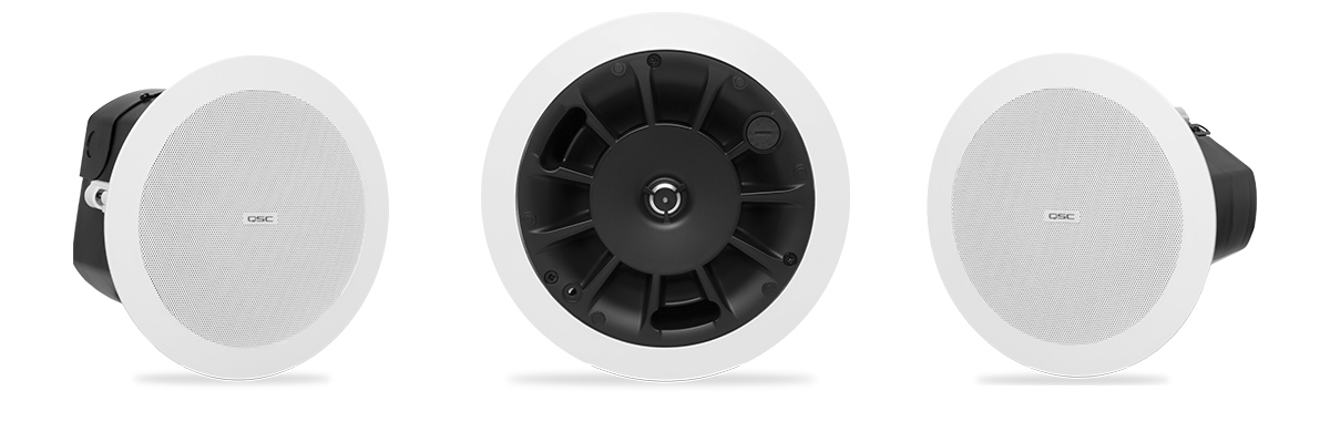 QSC AD C4T White     Acoustic Design™ Ceiling Mount Speaker