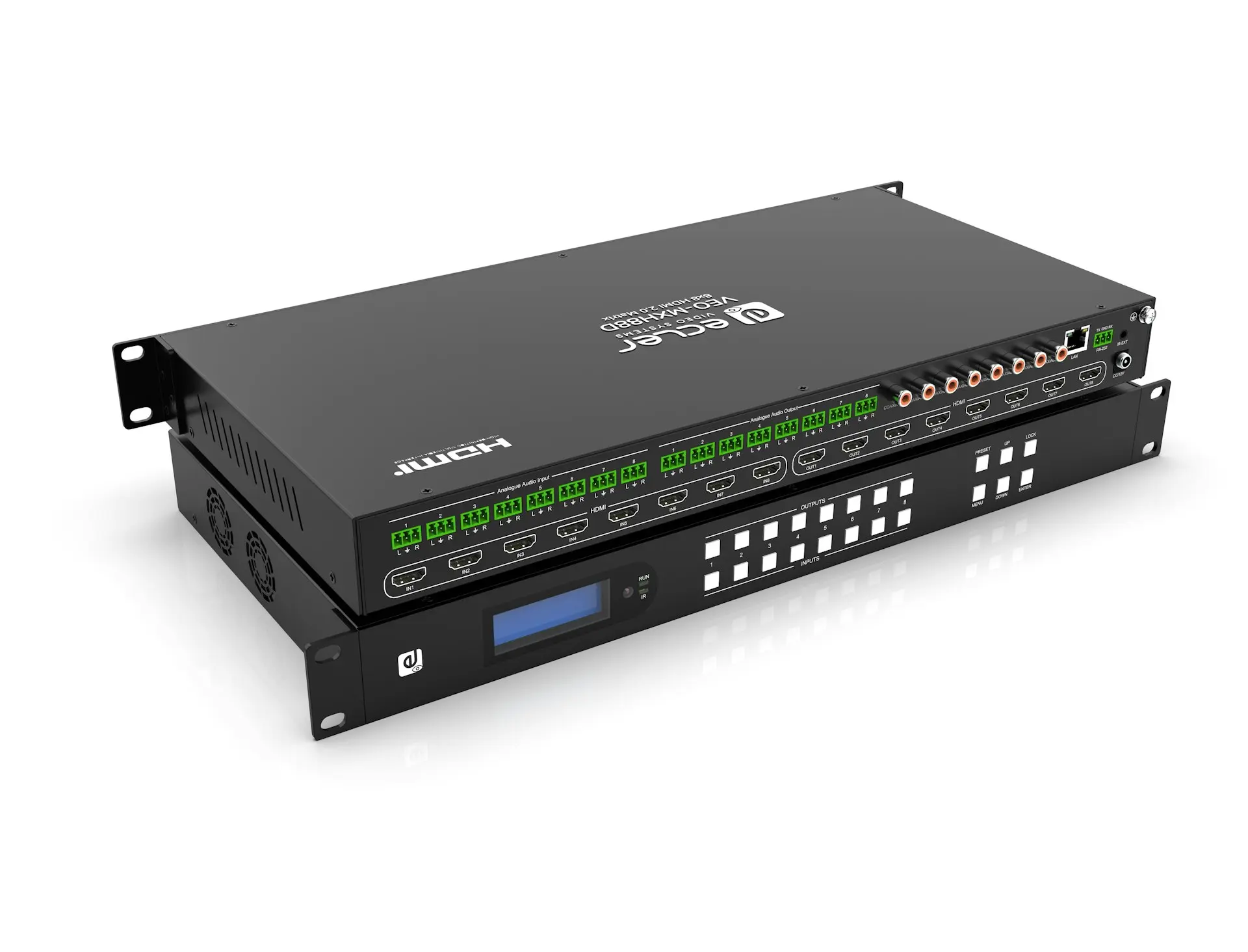 ECLER Video VEO-MXH88D 8x8 HDMI Matrix 4K/UHD