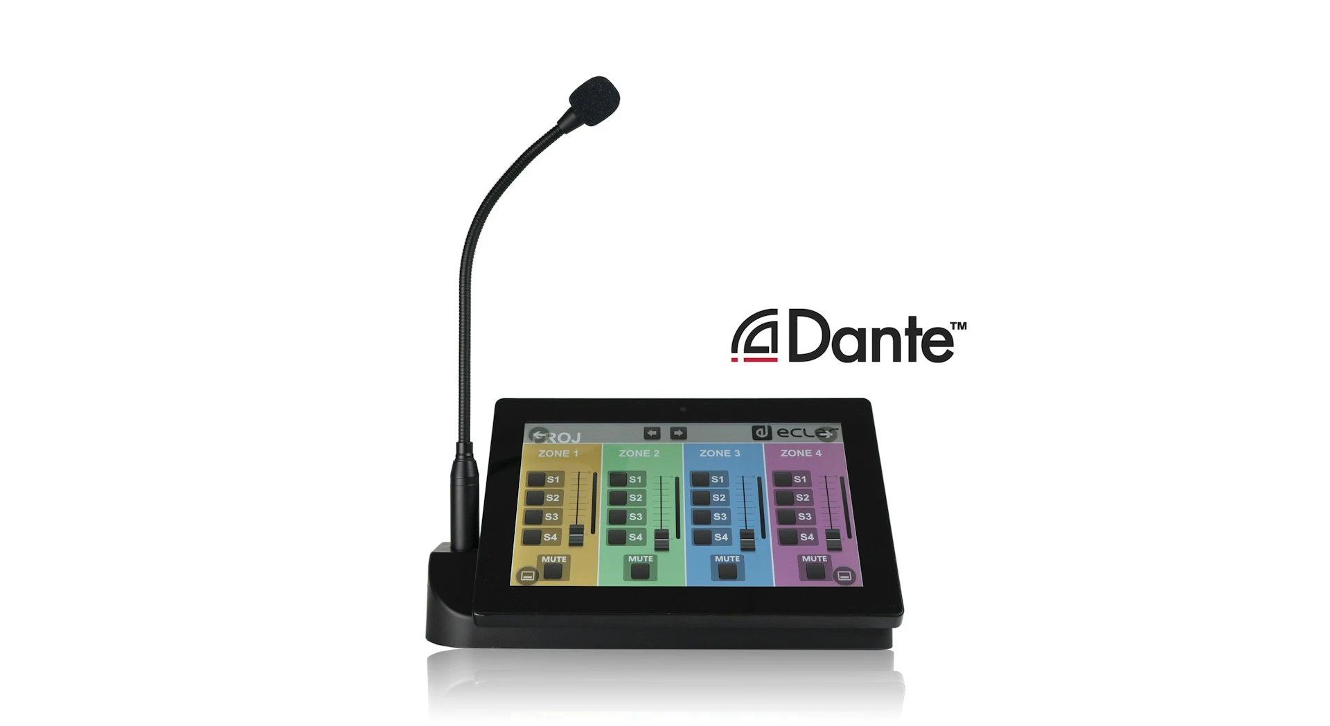 ECLER MPAGE-Series PAGENETDN Desk- Station