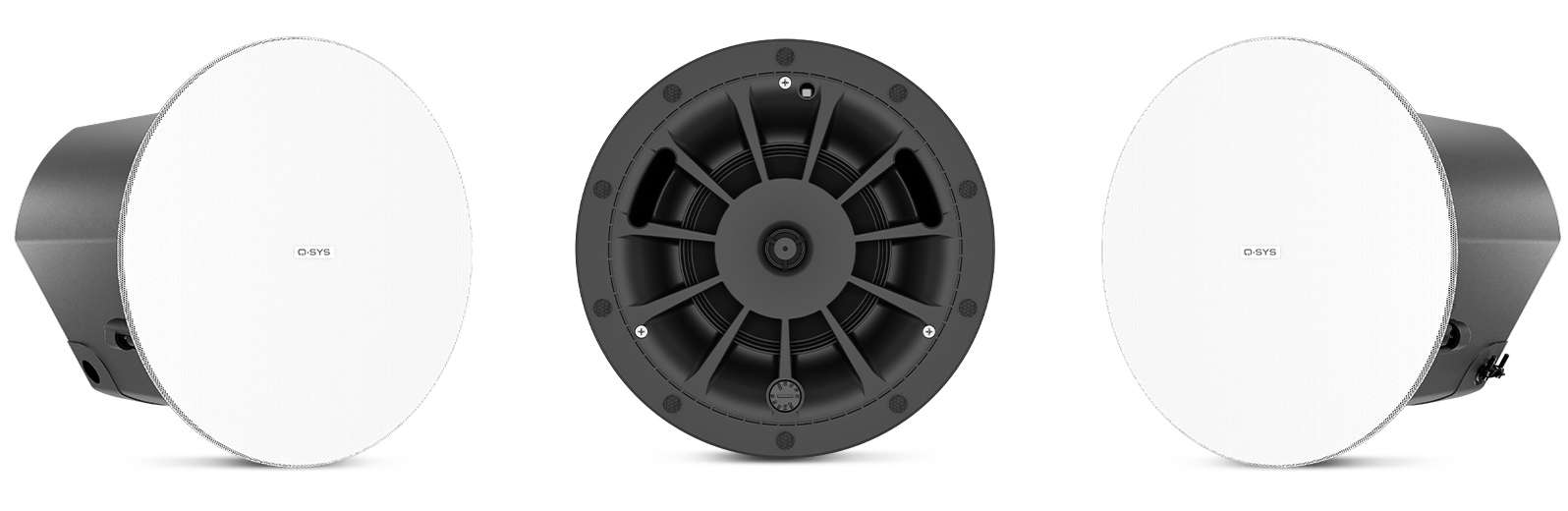 QSC AD C6T ZB White     Acoustic Design™ Ceiling Mount Speaker