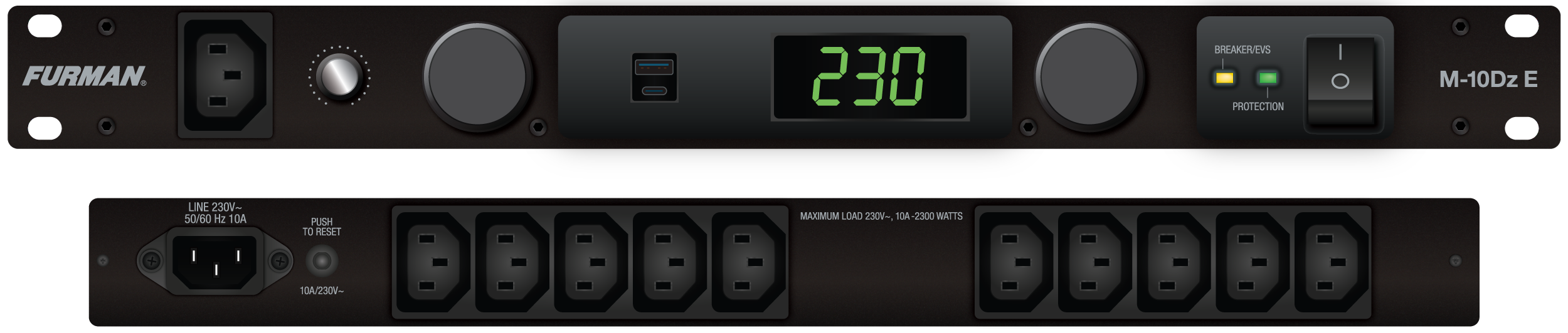 FURMAN Merit-Z Series M-10DZ E Power Conditioner