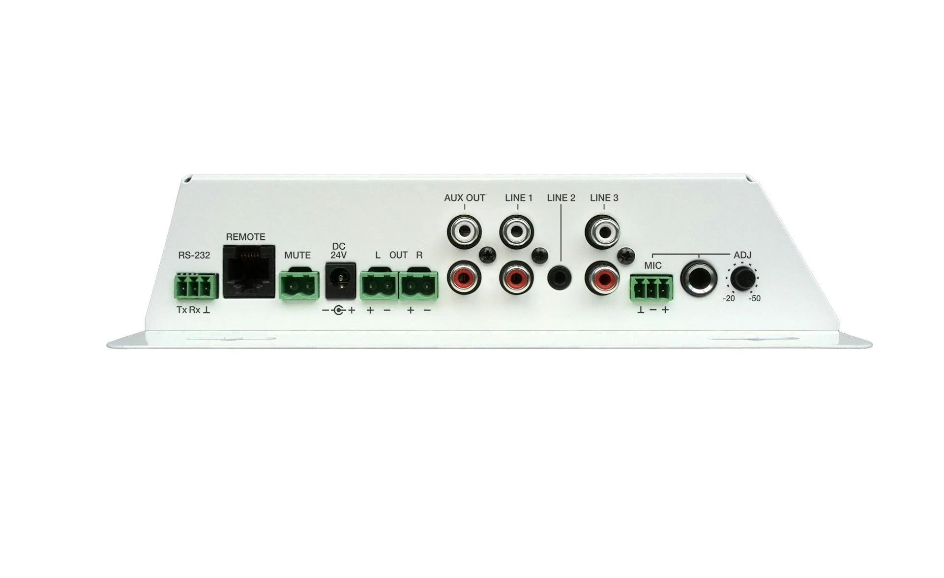 ECLER CA120 2x60W Micro Amplifier EQ
