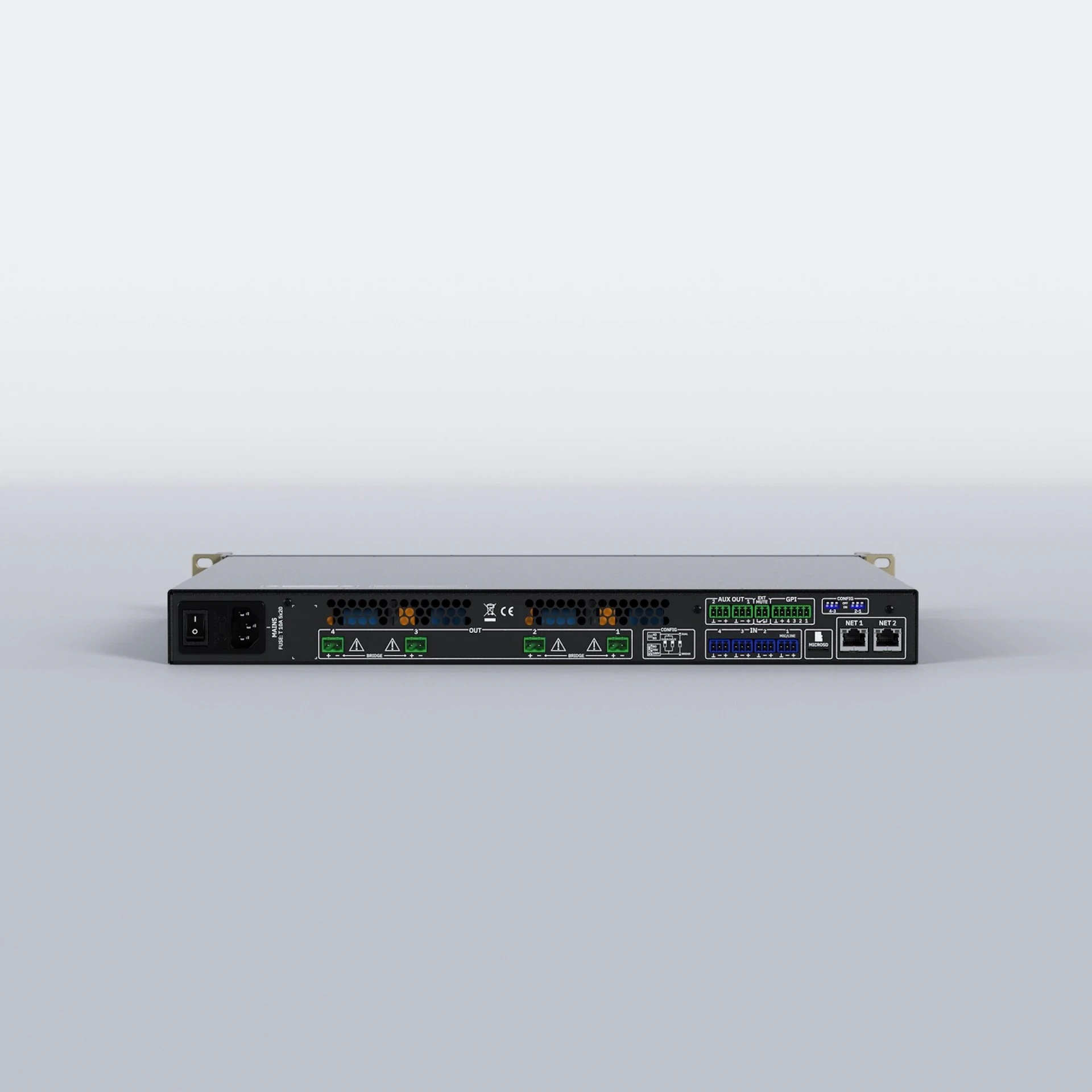 ECLER HALO4B150     4x150W DSP Networkamplifier