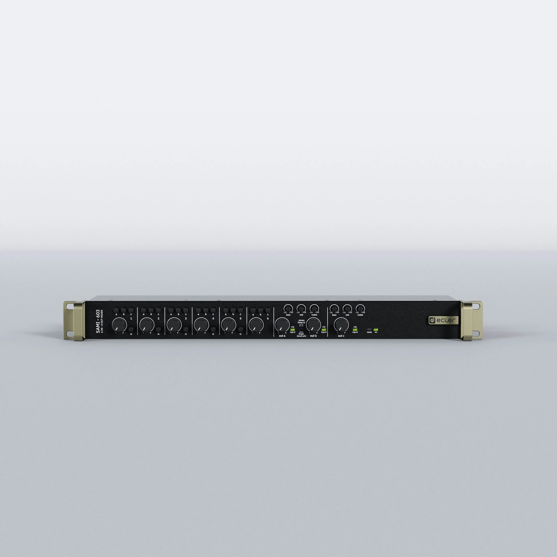 ECLER SAMI 603     6x3CH Rackmixer