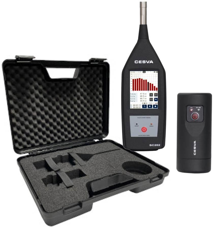 CESVA EM220 SLM-Series Soundlevel Meter Kit