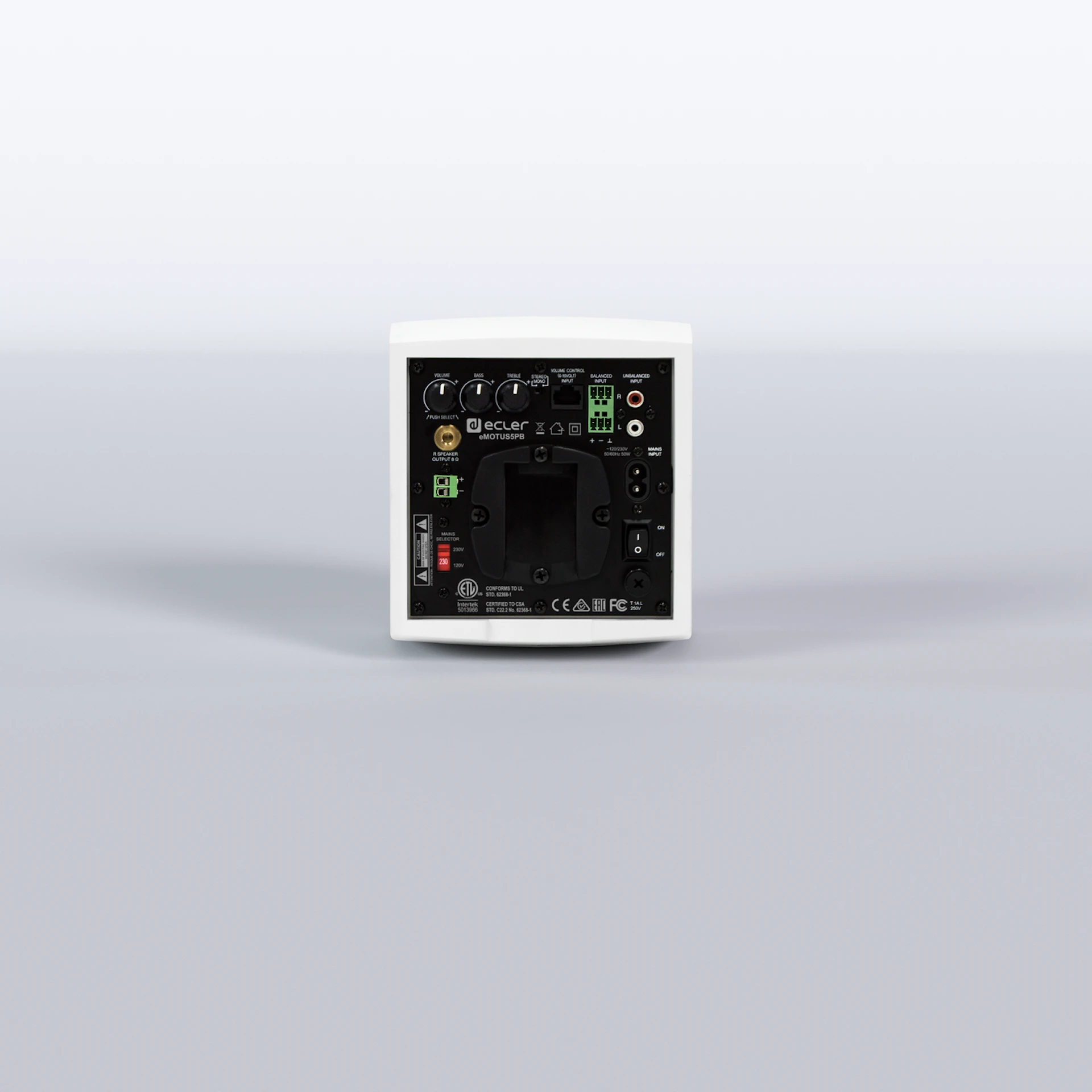 ECLER EMOTUS5PB-BK EMOTUS-Series Aktiv Lautsprecher Set