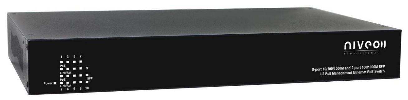 NIVEO Professional NGS ME8H-AV          PoE+130W