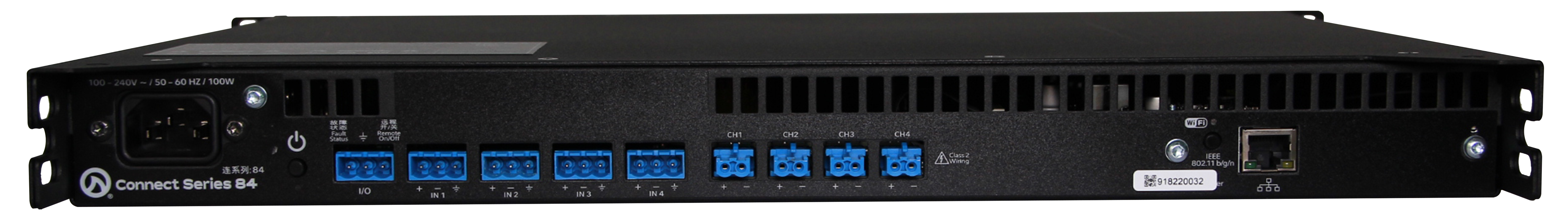 LEA Professional CS84       4x80W intelligent Amplifier