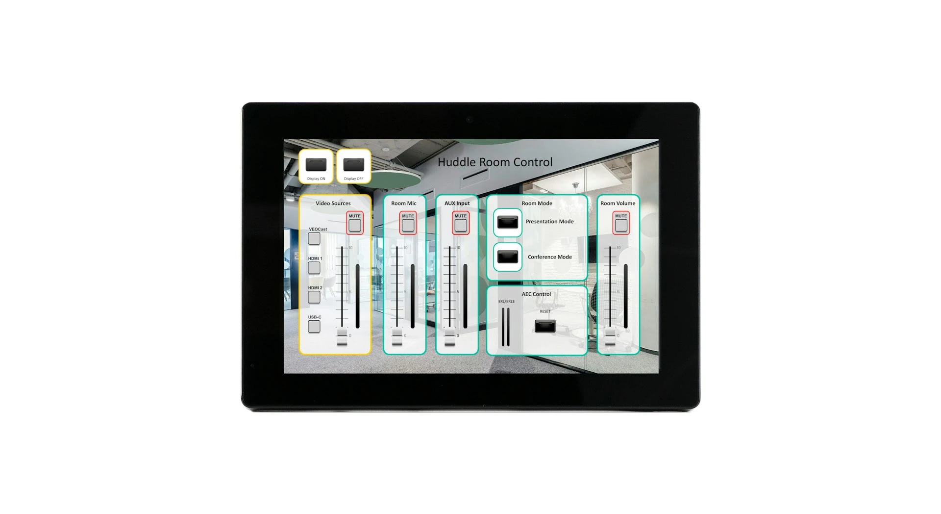 ECLER WPNETTOUCH      Touchscreen 10"