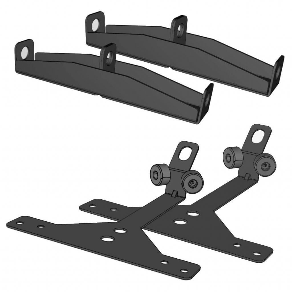 HK AUDIO Linear5 Zubehör LTS PP-CP Set (Pickpoint / Clusterplate) (Paar)