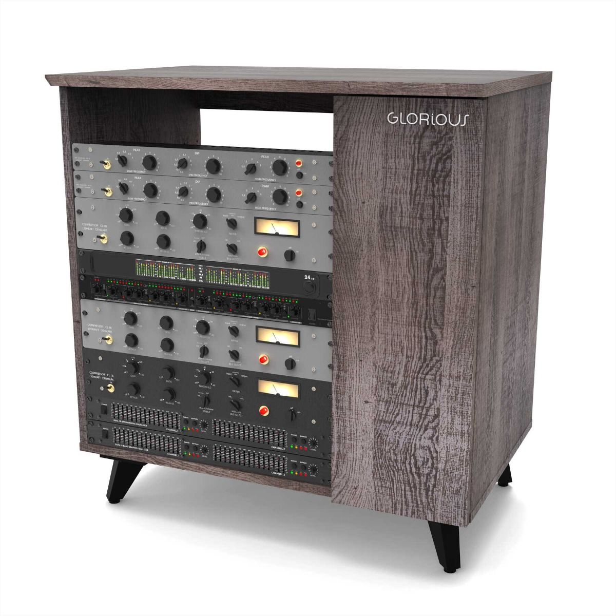 GLORIOUS Modular Side Rack Walnut