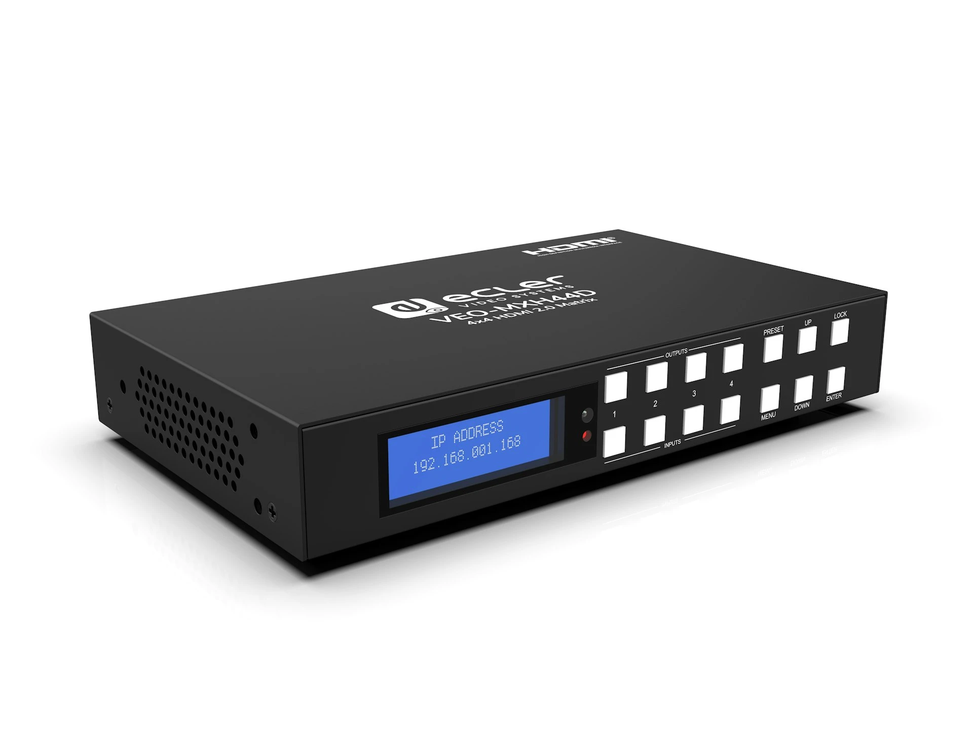 ECLER Video VEO-MXH44D      4K HDMI Matrix