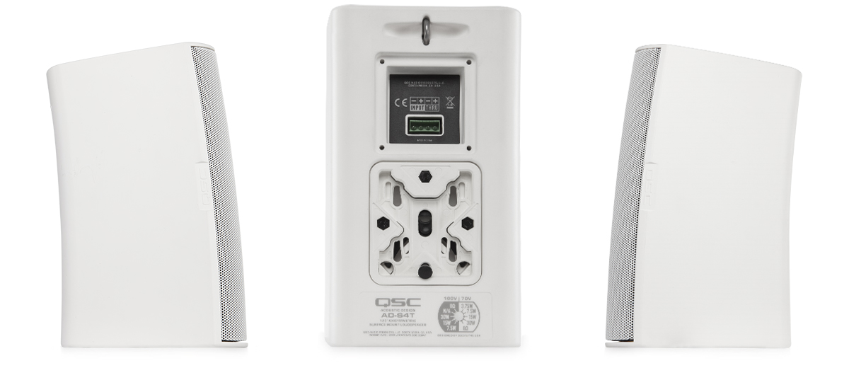 QSC AD S4T White     Acoustic Design™ Speaker