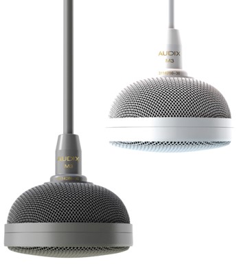 AUDIX M3 GDK Grey Tri-Element Deckenmikrofon DANTE™/AES67