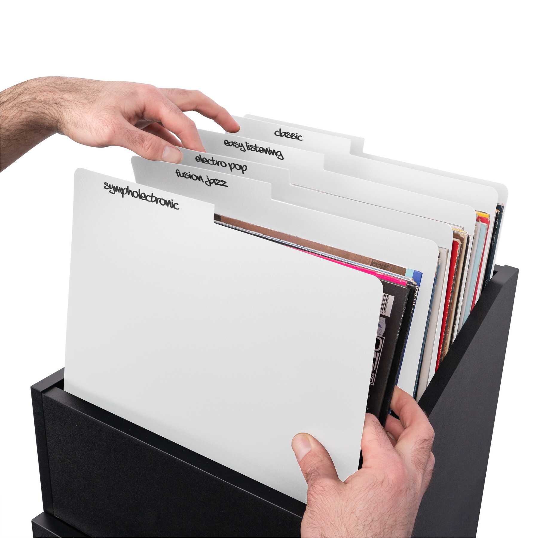 GLORIOUS Vinyl Divider White Set (6Stk.)