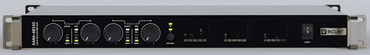ECLER DARA4B-150     4x150W DSP Amplifier