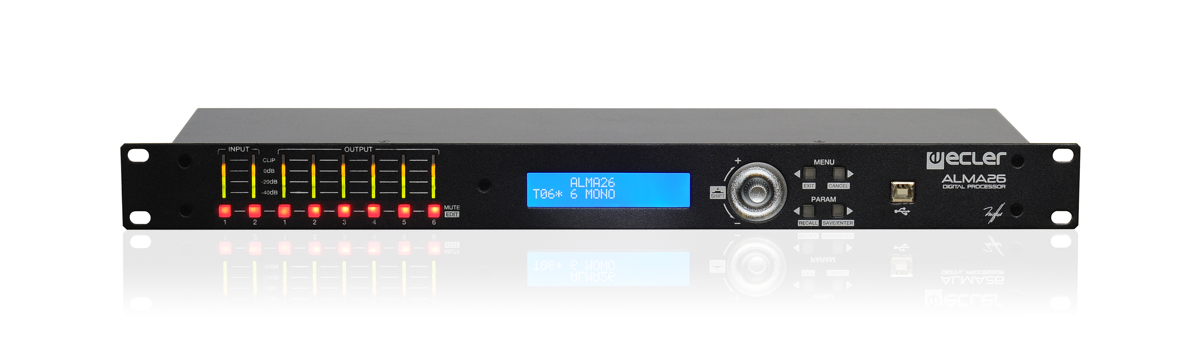 ECLER ALMA26 ALMA-Series Speaker Processor