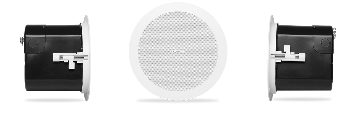 QSC AD C4T White     Acoustic Design™ Ceiling Mount Speaker