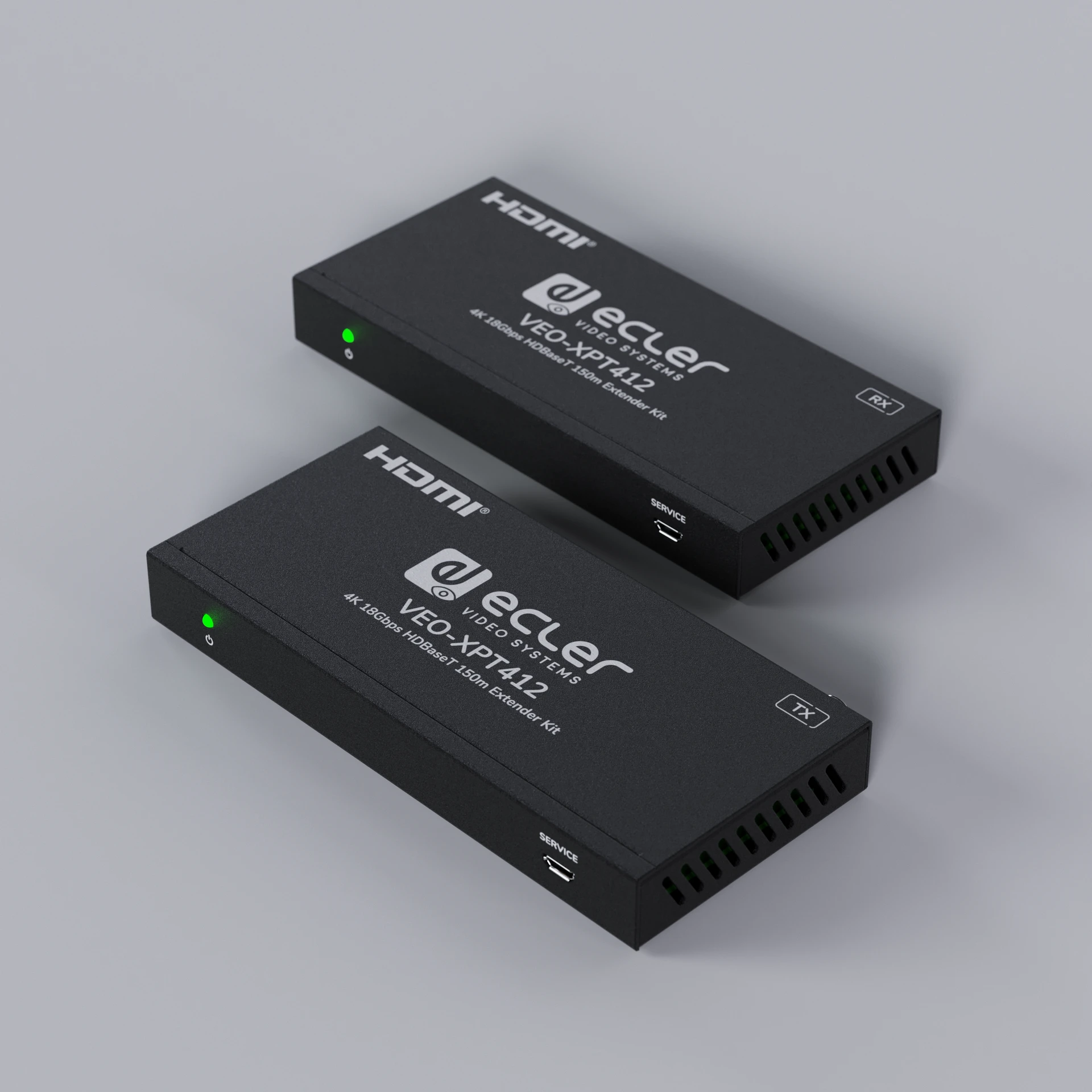 ECLER Video VEO-XPT412      4K HDBase-T Kit