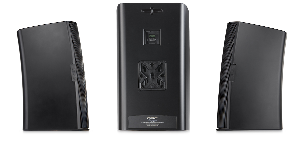 QSC AD S12 Black     Acoustic Design™ Speaker