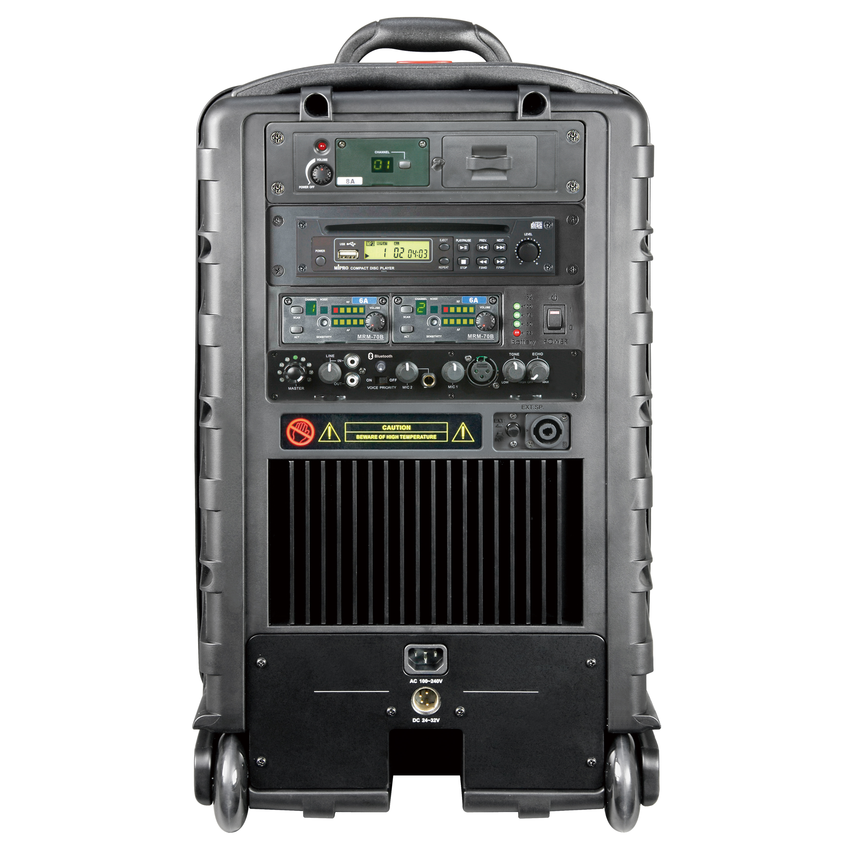 MIPRO MA808PA-LI Portable PA System mit Li-Ionen Akku