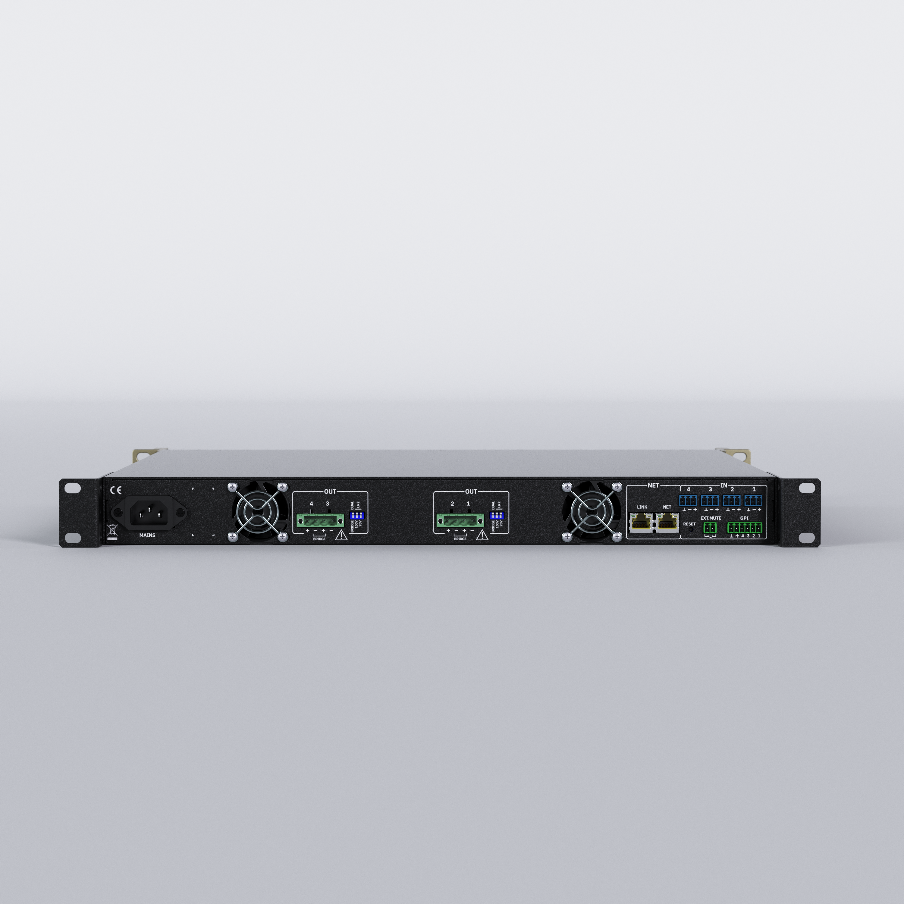 ECLER DARA4B-600     4x600W DSP Amplifier